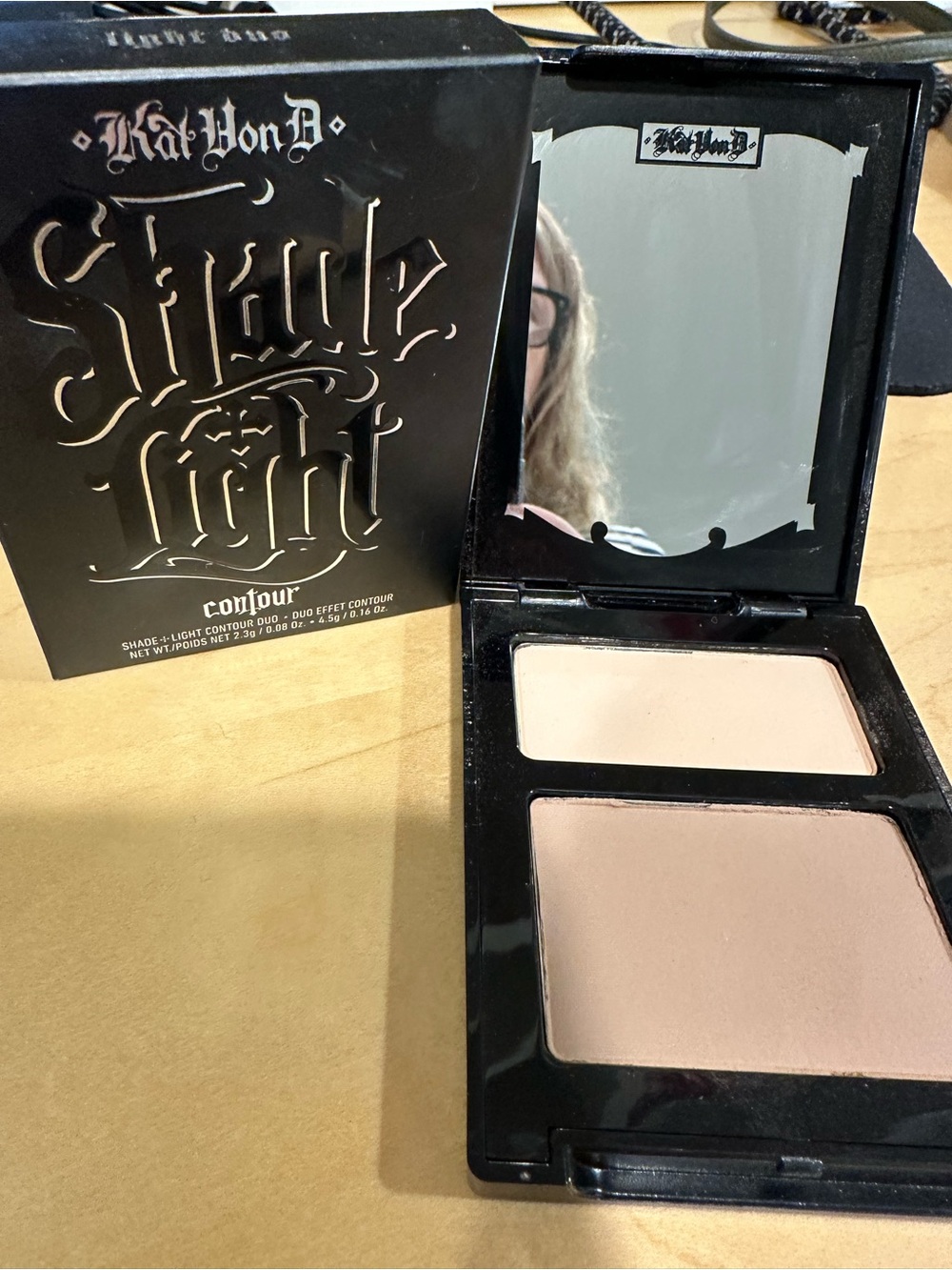 Kat Von D Contour Duo - Neutral Beige Highlight & Matte Contour